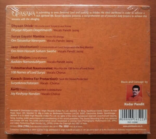 UPASANA Pandit Jasraj - Image 2