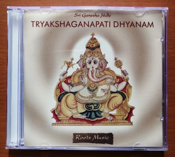 TRYAKSHAGNAPATI DHYANAM