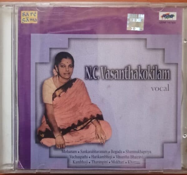 N.C. Vasanthakokilam Vocal - Carnatic Tamil Audio Cd