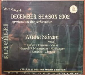 DECEMBER SEASON 2002 Live Concert 2 CD PACK
