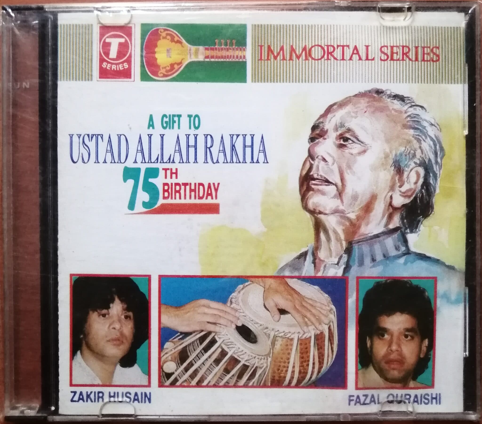 Allah Rakah A GIFT TO USTAD ALLAH RAKHA 75TH BIRTHDAY - Audio CDs World