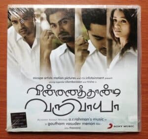 VINNAITHAANDI VARUVAAYAA - (PVC-PACK) A.R. Rahman Tamil Audio CD