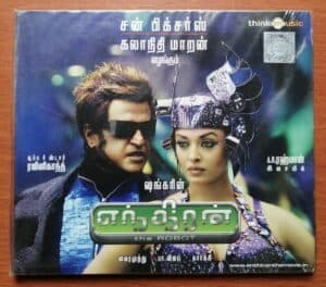 ENTHIRAN - A.R.Rahman Tamil Audio CD