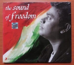 THE SOUND OF FREEDOM - A.R. Rahman Album Audio CD