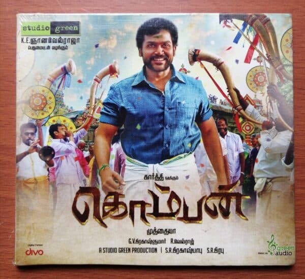KOMBAN - G.V.Prakash Kumar Tamil Audio Cd