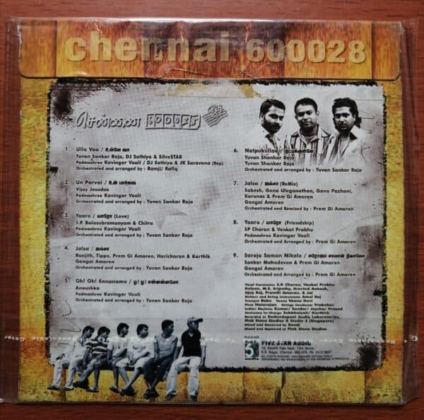 CHENNAI 600028 - Yuvan Shankar Raja Tamil Audio CD - Image 2