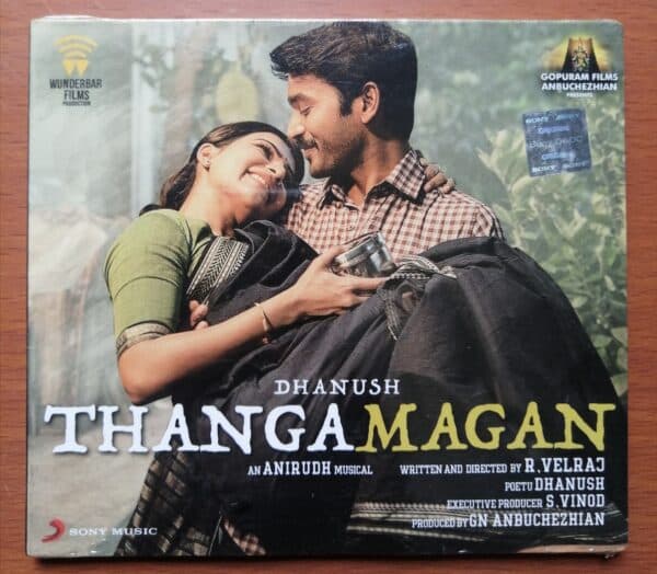 THANGA MAGAN - Anirudh Tamil Audio Cd (FACTORY SEALED PACK)