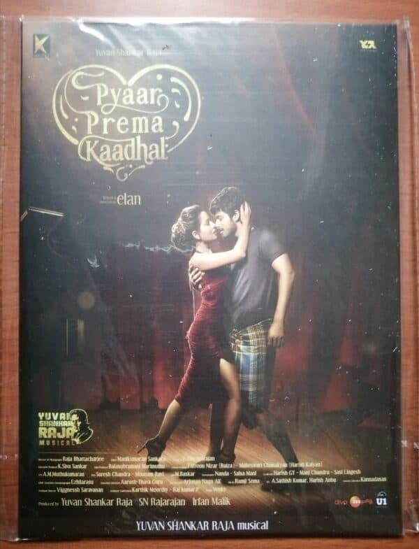 PYAAR PREMA KAADHAL - Yuvan Shankar Raja Tamil Audio CD