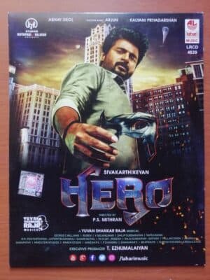 HERO - Yuvan Shankar Raja Tamil Audio CD