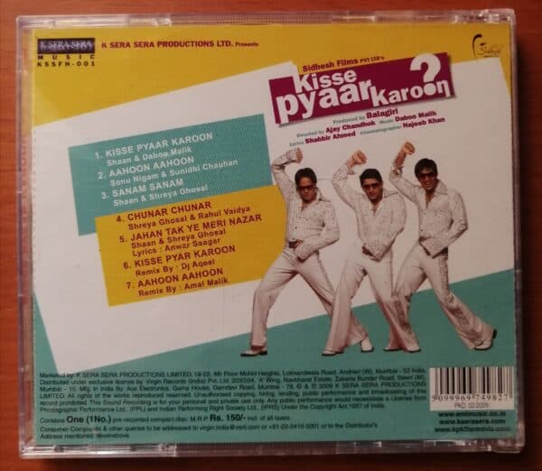 KISSE PYAAR KAROON - Hindi Audio Cd - Image 2