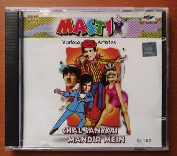 MASTIX VARIOUS ARTISTES CHAL SANYASI MANDIR MEIN VOL - 1&2 - Hindi 2CD Pack Audio Cd