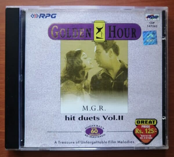 GOLDEN HOUR M.G.R HIT DUETS VOL.2 - Tamil Old Film Audio Cd