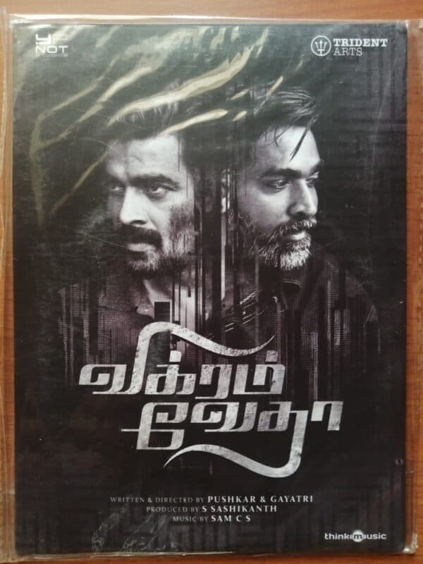 VIKRAM VEDHA - Tamil Audio Cd Music By Sam C.S