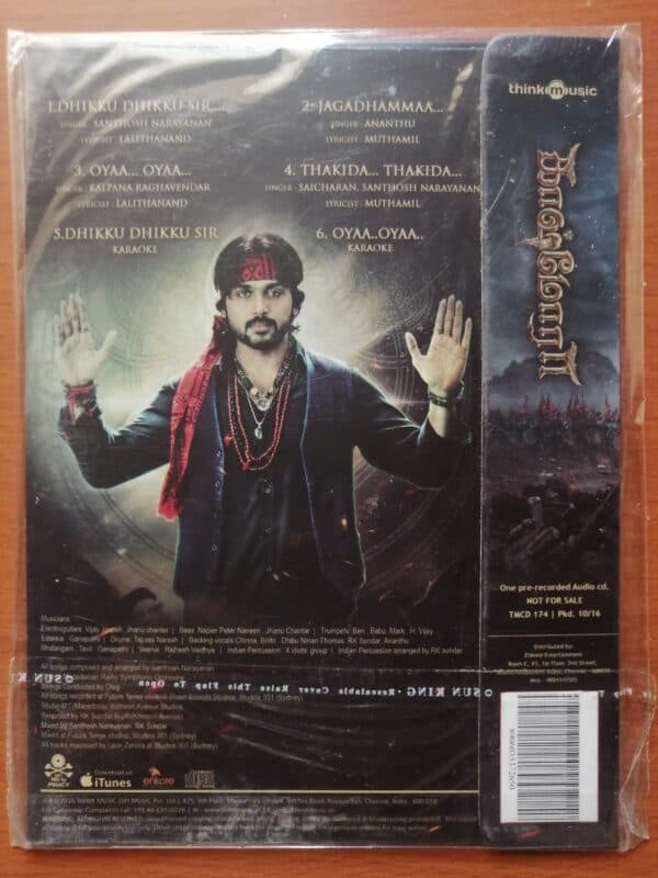 KAASHMORA - Santhosh Narayanan Tamil Audio Cd - Image 2
