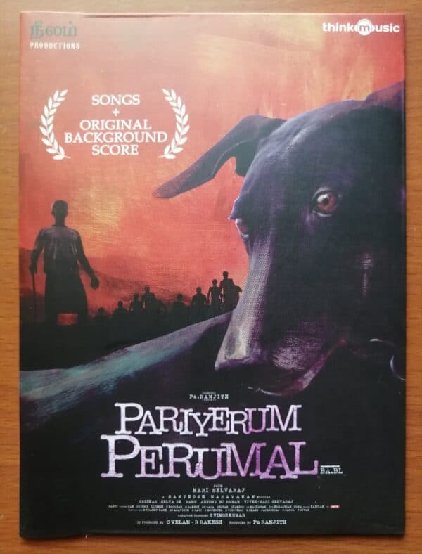 PARIYERUM PERUMAL - Santhosh Narayanan Tamil Audio Cd