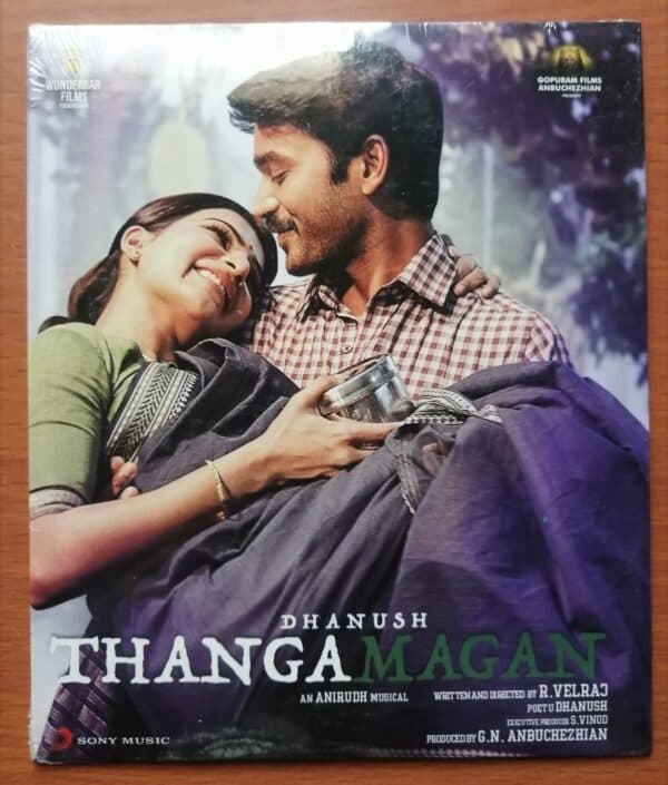 THANGAMAGAN - Anirudh Sony Music Tamil Audio Cd (NFS COPY)