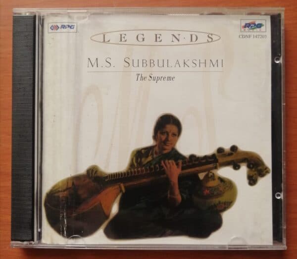 LEGENDS M.S.SUBBULAKSHMI CD 2 - The Supreme Devotional Audio Cd