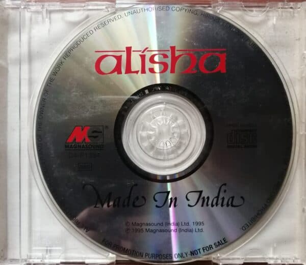 ALISA MADE IN INDIA - Hindi Private Album Audio Cd - Image 2