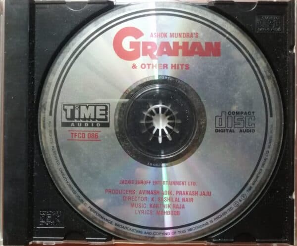 GRAHAN AND OTHER HITS - Karthik Raja Hindi Audio Cd - Image 2