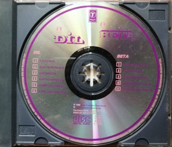 DIL / BETA - Anand Milind Hindi Audio Cd - Image 2