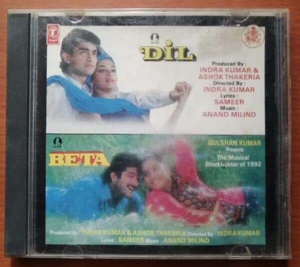 DIL / BETA - Anand Milind Hindi Audio Cd