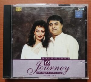 A JOURNEY WITH JAGJIT & CHITRA SINGH VOL 1&2 - Hindi Compilation Audio Cd