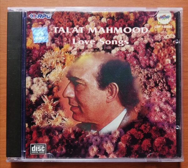 TALAT MAHMOOD LOVE SONGS - Hindi Film Audio Cd