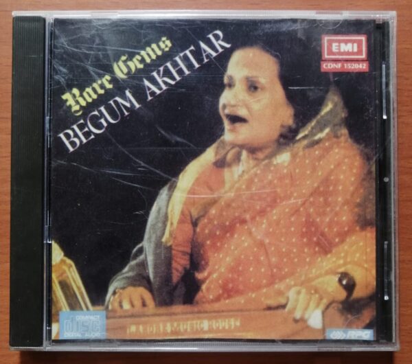 RARE GEMS BEGUM AKHTAR - Hindi Imported Audio Cd