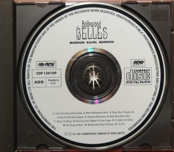 BOLLYWOOD BELLES MADHURI KAJOL MANISHA - Hindi Imported Audio Cd - Image 2