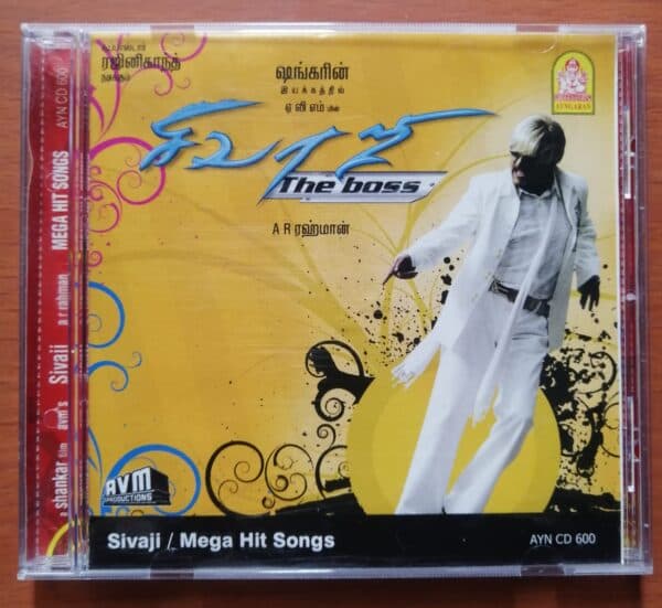 SIVAJI / MEGA HIT SONGS - A.R. Rahman Ayngaran Audio Cd