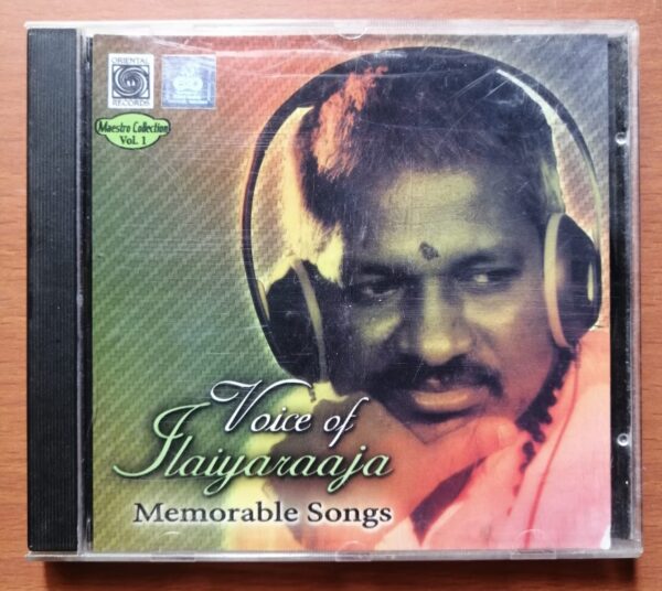 VOICE OF ILAIYARAAJA MEMORABLE SONGS - Ilaiyaraaja Oriental Audio Cd