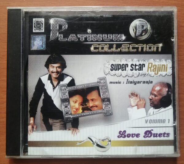 PLATINUM COLLECTION SUPER STAR RAJINI LOVE DUETS - Ilaiyaraaja Oriental Audio Cd