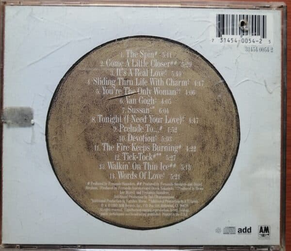 FERNANDO SAUNDERS THE SPIN - English Imported Album Audio Cd - Image 2