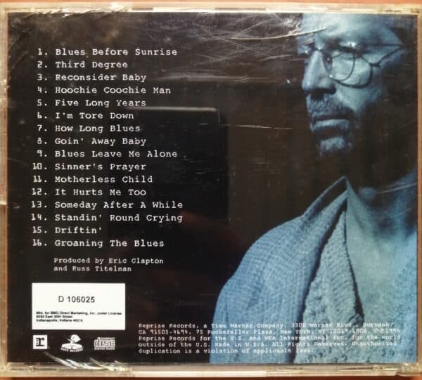FROM THE CRADIE - ERIC CLAPTON - English Imported Album Audio Cd - Image 2
