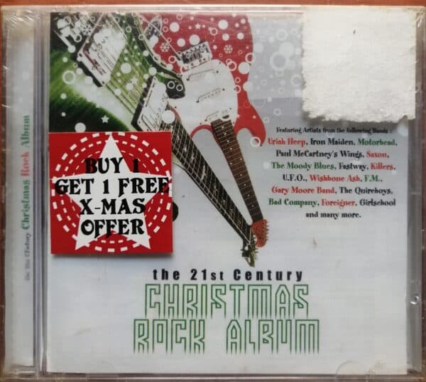 THE 21st CENTURY CHRISTMAS ROCK ALBUM - English Album Audio Cd (FACTORY SEALED PACK)