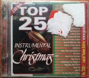 TOP 25 INSTRUMENTAL CHRISTMAS 2CD SET - English Album Audio Cd (FACTORY SEALED PACK)