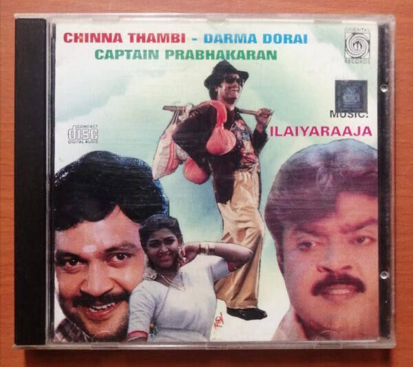 CHINNA THAMBI / DARMA DURAI / CAPTAIN PRABHAKARAN - Ilaiyaraaja Oriental Audio Cd