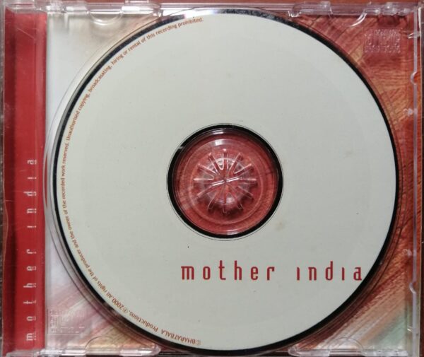 MOTHER INDIA - A.R. Rahman & Nusrat Fateh Ali Khan & Lata Mangeshkar & Shubha Mudgal Album Audio Cd - Image 2