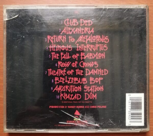 CHRIS POLAND RETURN TO METALOPOLIS - Imported Album Audio Cd - Image 2