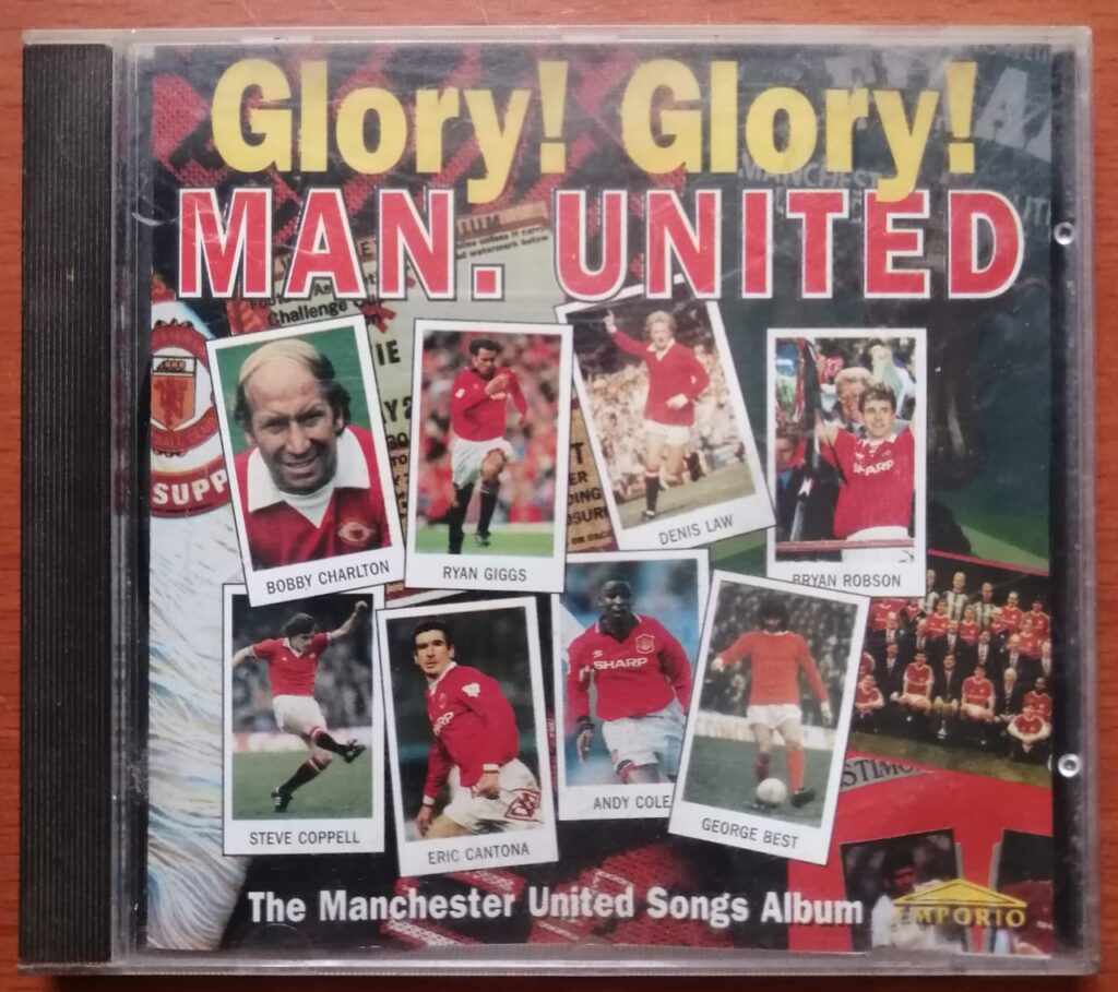 GLORY! GLORY! MAN.UNITED The Manchester United Songs Album Imported Audio Cd Audio CDs World