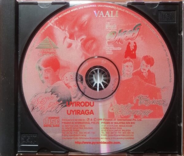 VAALI / AVAL VARUWALAA / UYIRODU UYIRAGA - Deva & S.A. Rajkumar & Vidyasagar Pyramid Tamil Audio Cd - Image 2