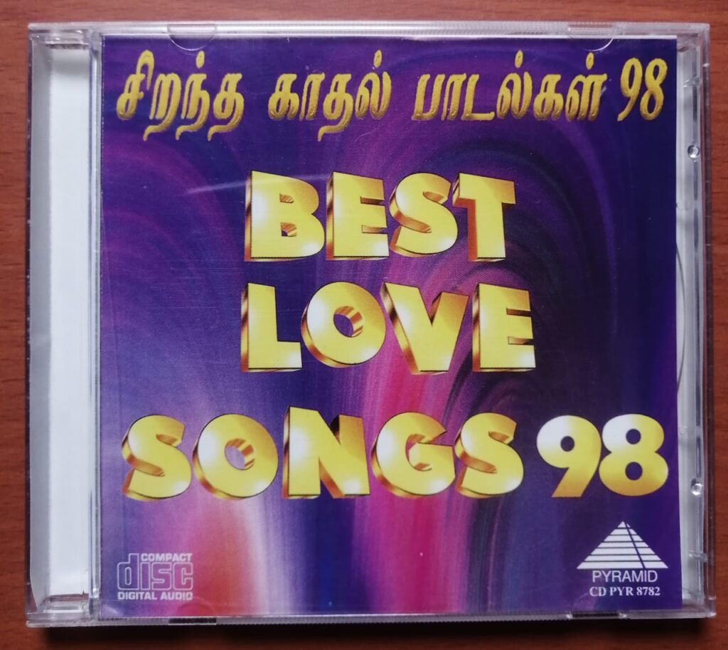 BEST LOVE SONGS 98 - Pyramid Imported Tamil Film Love Songs Audio Cd ...