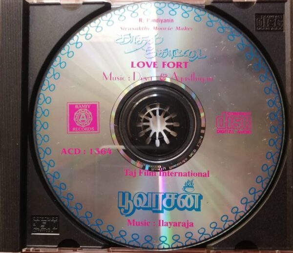 KAATHAL KOTTAI / POOVARASAN - Deva & Ilayaraja Old Ramy Tamil Audio Cd - Image 2