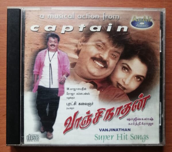 VANJINATHAN / HIT SONGS - Karthik Raja Tamil Film Audio Cd