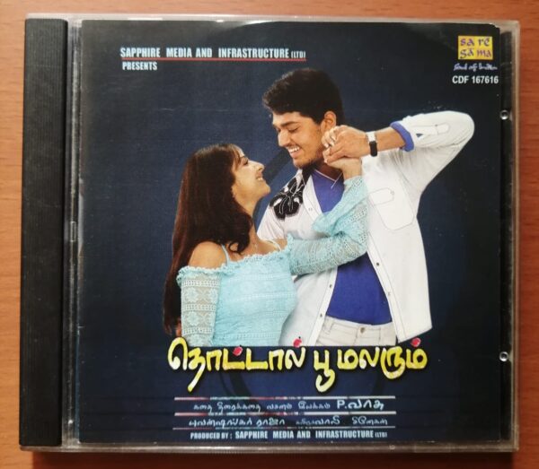 THOTTAL POO MALARUM - Yuvan Shankar Raja Tamil Film Audio Cd