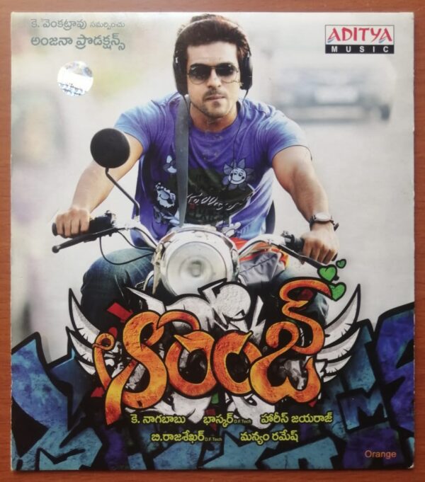 ORANGE (TELUGU) - Harris Jayaraj Telugu Audio Cd (SEALED PACK)