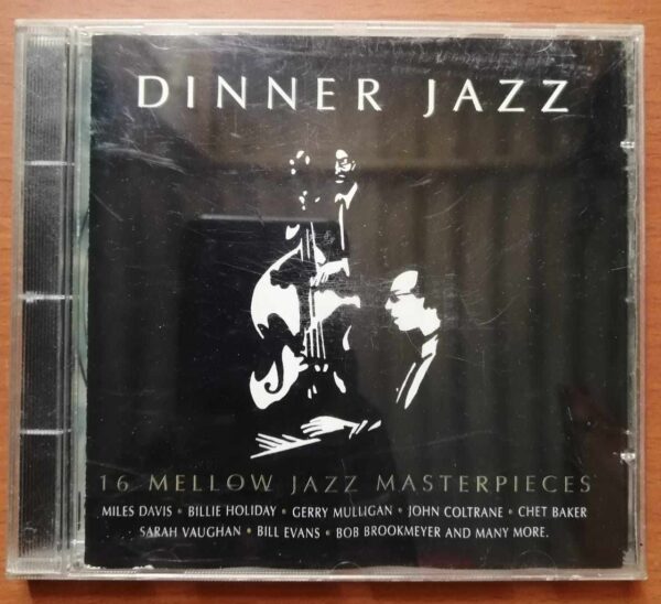 DINNER JAZZ 16 MELLOW JAZZ MASTERPIECES - English Album Audio Cd