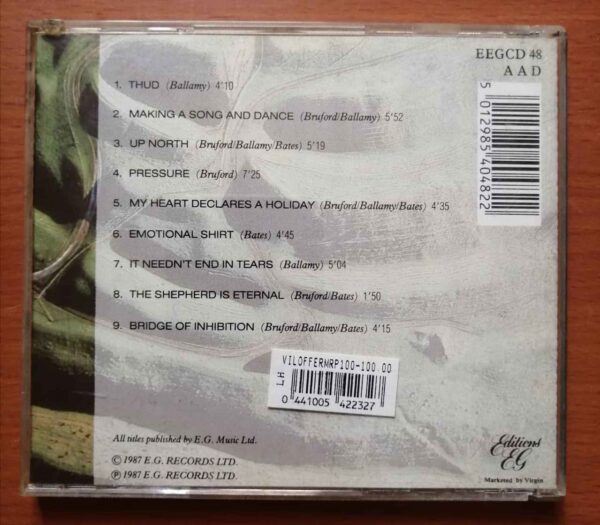 BILL BRUFORD'S EARTHWORKS - Imported English Album Audio Cd - Image 2
