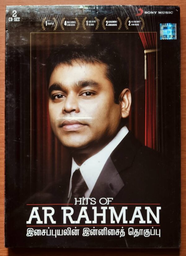 HITS OF AR RAHMAN - COLLECTOR EDITION - A.R. Rahman 2CD Pack Tamil Audio Cd
