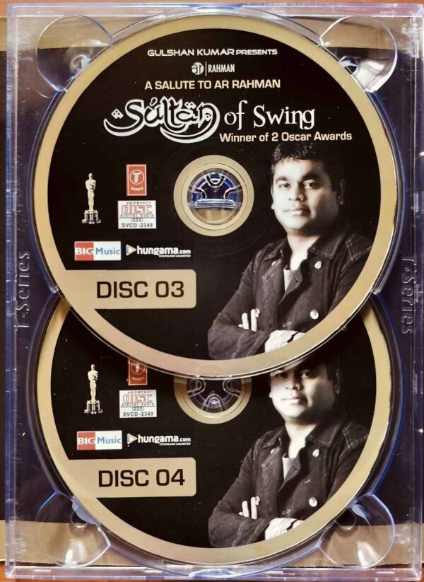 A SALUTE TO AR RAHMAN SULTAN OF SWING - A.R. Rahman 6Cd Hindi Audio Cd - Image 3